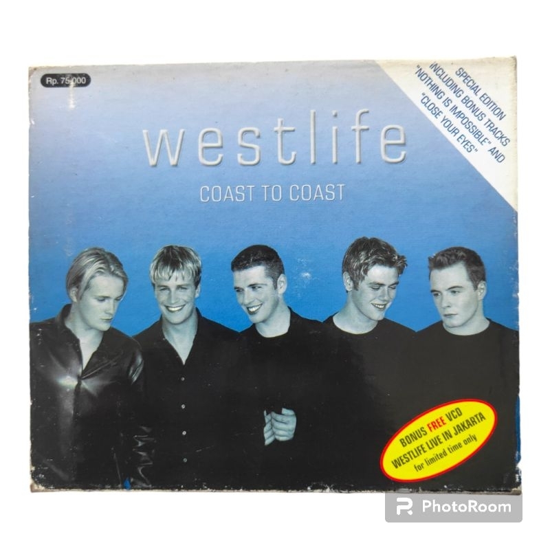 CD VCD Westlife Coast To Coast Special Edition