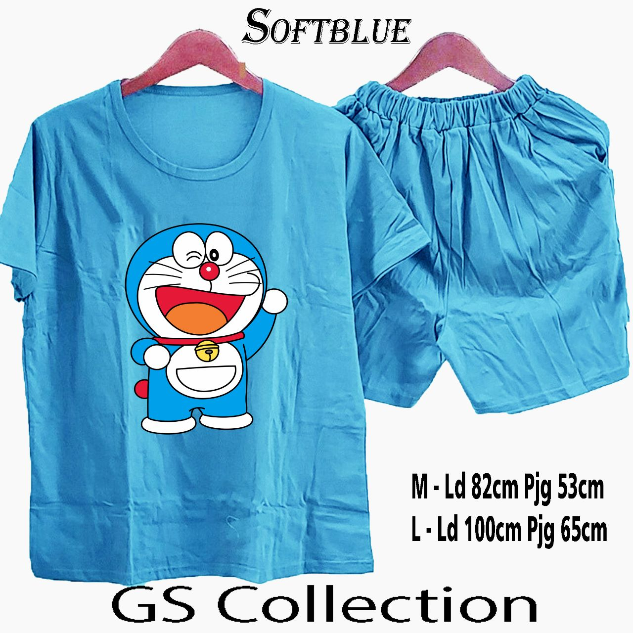 GSC - Set Doraemon Wanita // Setelan Wanita Doraemon DTF