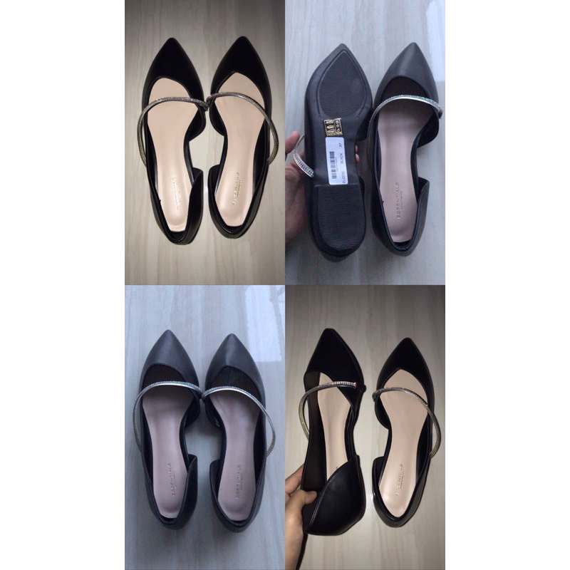URBAN&CO Essentials Flat Shoes Elodie Black Ukuran 37
