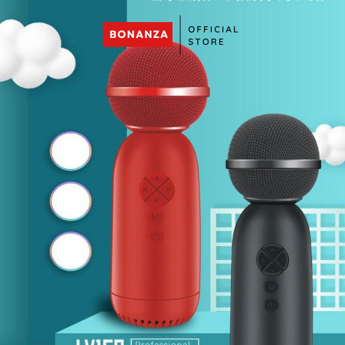 Mic Bluetooth Karaoke Tanpa Kabel Doff Silicone Terbaik