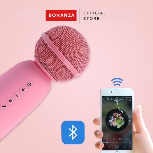 Mic Bluetooth Karaoke Tanpa Kabel Doff Silicone Terbaik