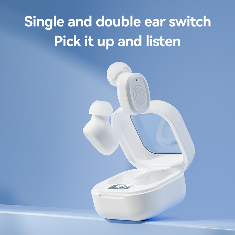 Bluetooth Headset Headphone True Wireless Earphone Stereo Mini Earbuds In-Ear Sounds Tws Headset