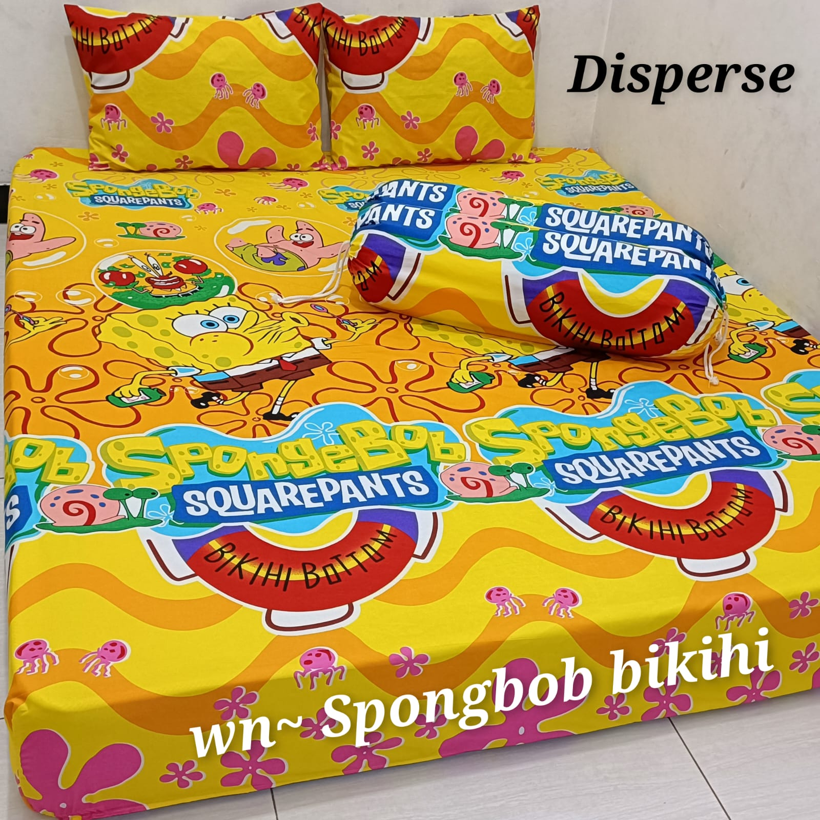 Waty grosi 48 MOTIF SPREI ANAK uk 200x200X20 sarban 2 sargul 2