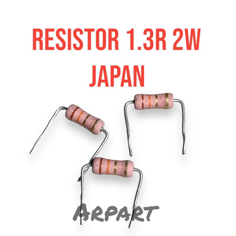 resistor 1R3 2watt 1.3ohm 2watt japan