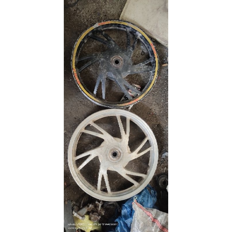velg Suzuki skywave hayate belakang ori
