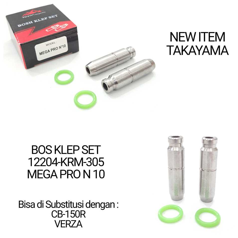 BOS KLEP SET MEGA PRO NEW '10 [12204-KRM-305]