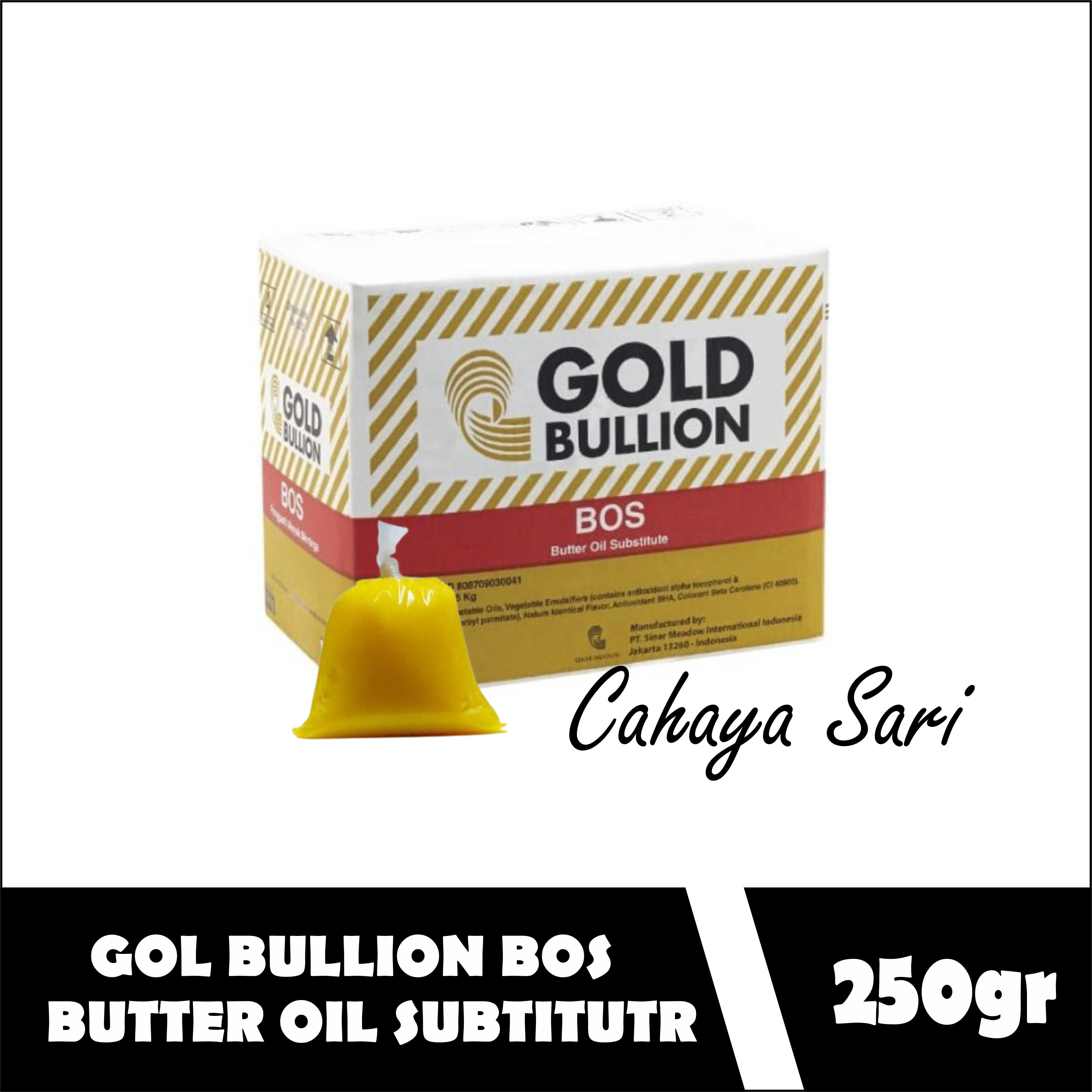 

GOLD BULLION BOS - Butter Oil Substitute 250gr