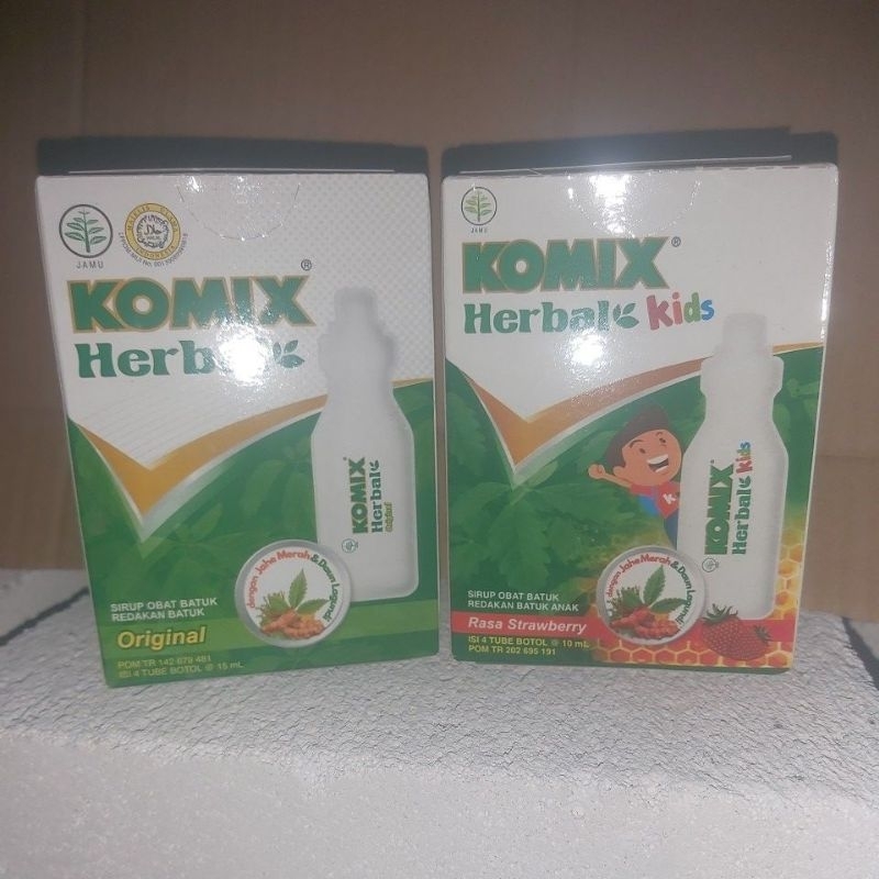 Komix herbal tube isi 4tube(15ml)