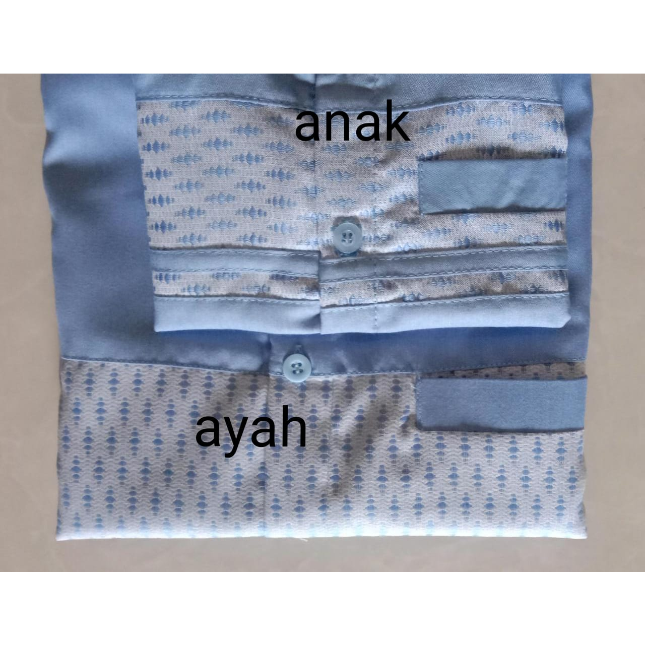 [Grade B] Reject Minor Koko Couple Baby Blue lengan panjang