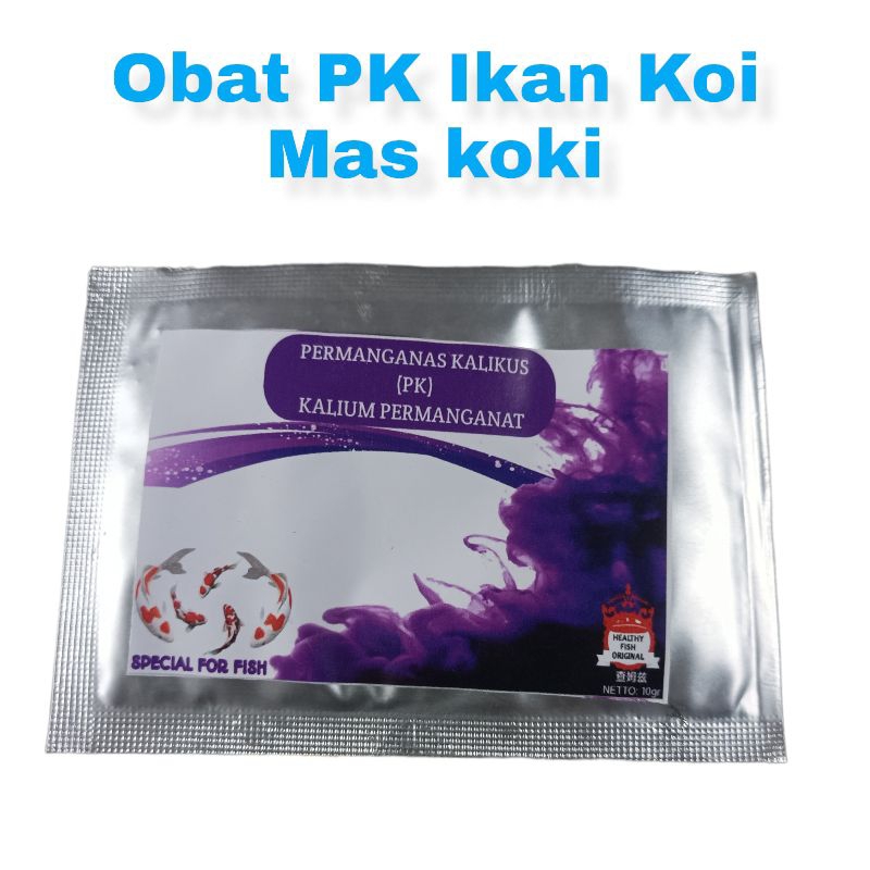 pk khusus obat ikan koi permanganas kalikus/pk khusus obat ikan import/obat ikan pk