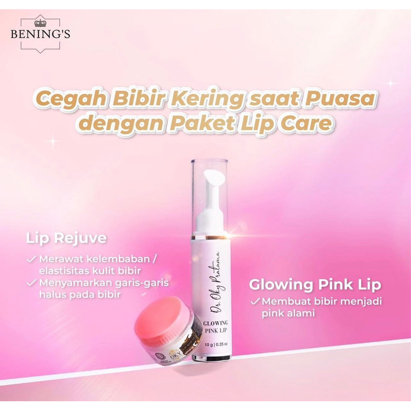 Promo Lip care dr. Oky Pratama / Benings Clinic / Benings Skincare