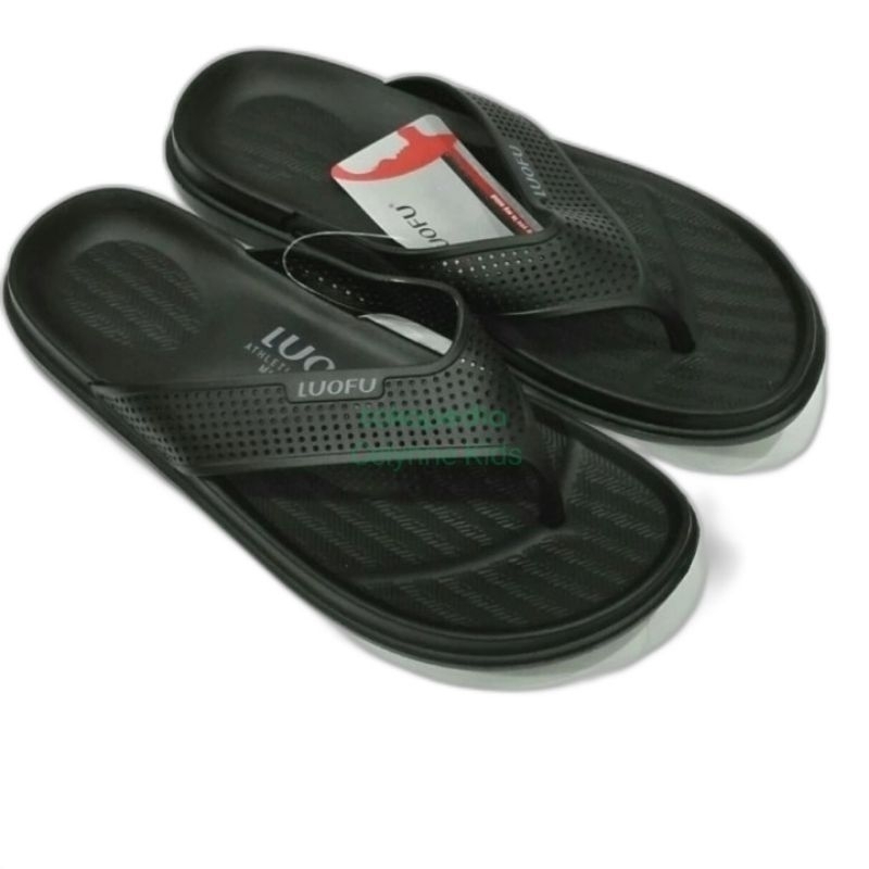 Sandal Karet Pria Luofu/Sandal Karet Anti Slip Pria/Sandal Karet Keren
