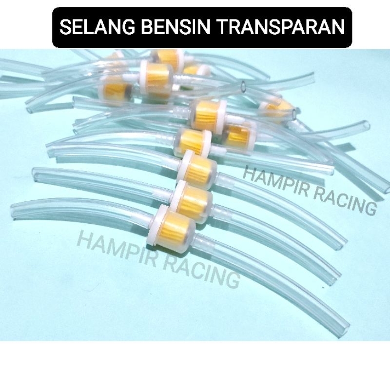 SELANG BENSIN TRANSPARAN RX KING NINJA R CB GL MP TIGER SCORPIO THUNDER VIXION SELANG BENSIN PLUS FI