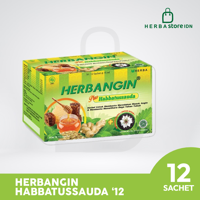 

Herba Herbangin Herbal Plus Habbatussauda ( 12 Pcs )