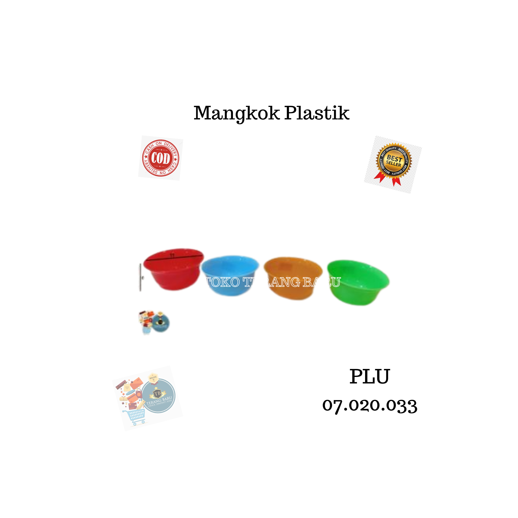 Mangkok Plastik Kecil | Mangkok Kobokan Mini | Mangkok plastik serbaguna | Mangkok Plastik | Mangkok