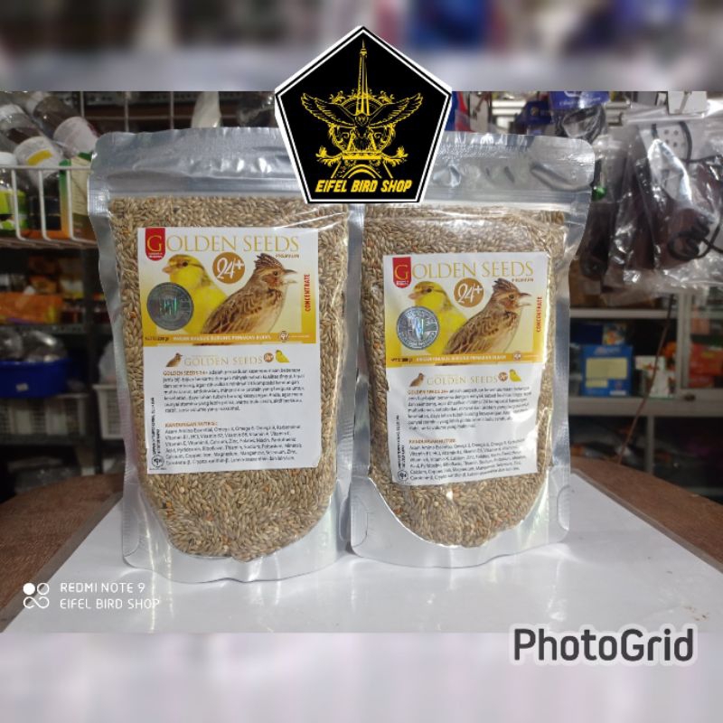 GOLDEN SEEDS pakan burung branjangan golden seed kenari pakan bijian branjangan