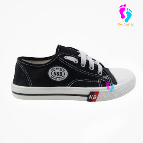 SEPATU FORMAL - SEPATU SEKOLAH TALI - SEPATU N&B SIZE 36 - 43 HITAM PUTIH & HITAM HITAM SOL KUNING -