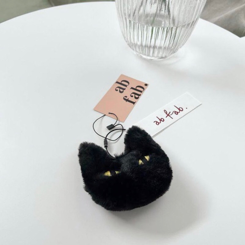 [READY] AB FAB Black Cat Keyring