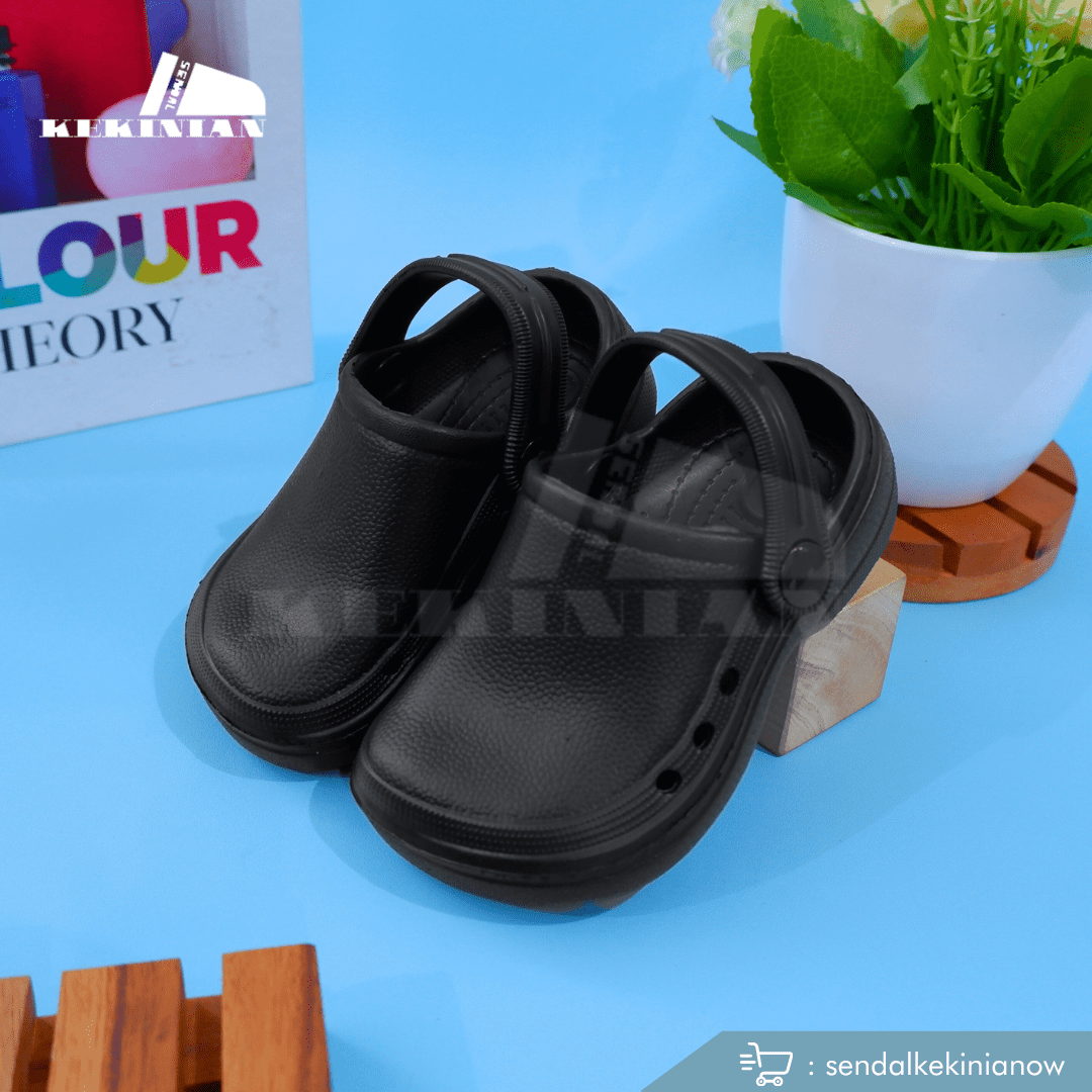 Sandal Kodok Polos Model Baim Anak Unisex / Sendal Kodok Polos Anak Kekinian PART 2