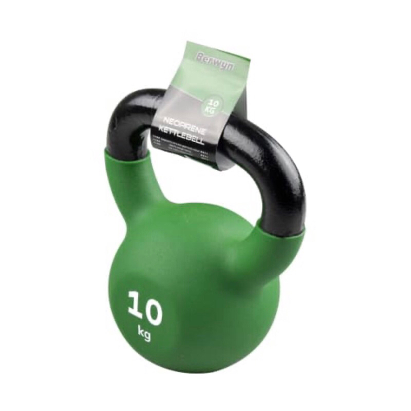 BERWYN DUMBBELL NEOPRENE KETTLEBEL 4/6/8/10/12KG/ACE BERWYN NEOPRENE KETTLEBEL 4-12 KG