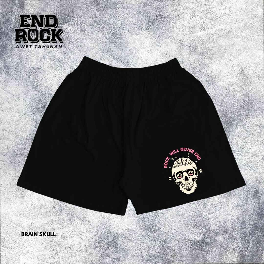 Sweatpants boxer tema &quot;Brain Skull&quot;