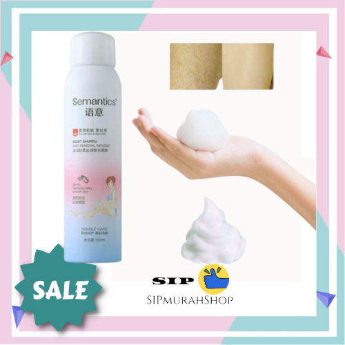 Spray penghilang bulu ketiak hair removal - spray perontok bulu tanpa waxing SEMANTICS