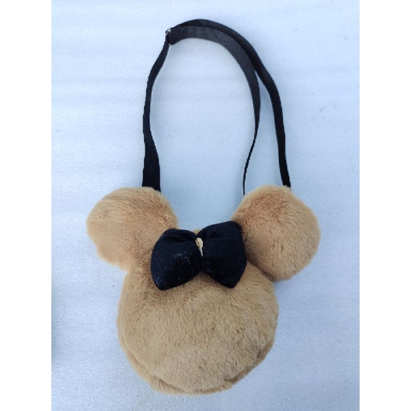 tas selempang mini,tas hp wanita bulu