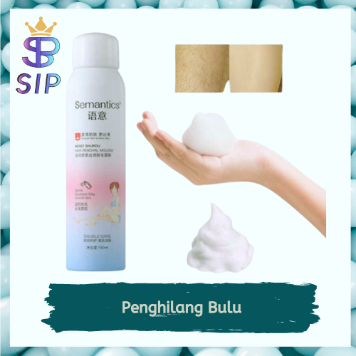 Spray penghilang bulu ketiak hair removal - spray perontok bulu tanpa waxing SEMANTICS