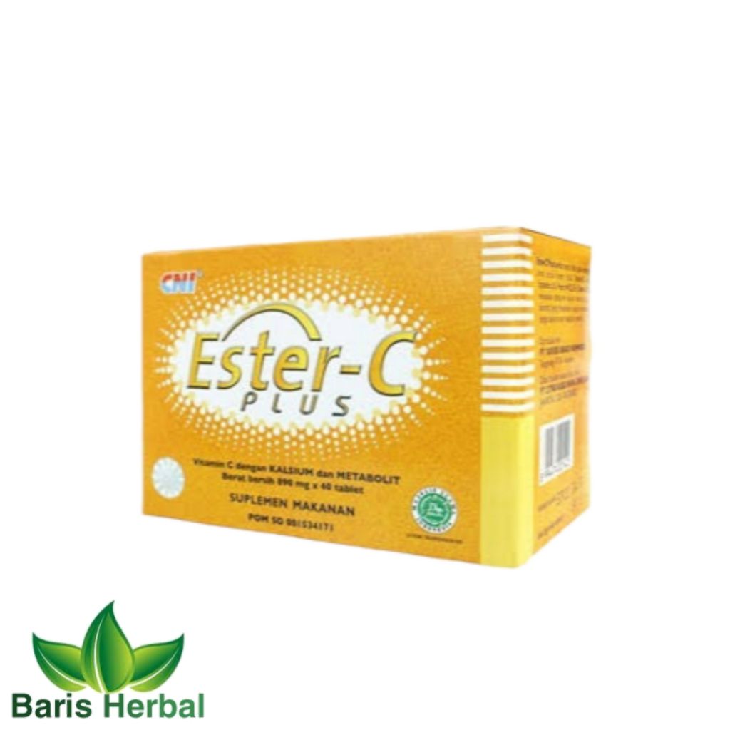 Ester-C Plus | Vitamin C plus Kalsium & Metabolit | Suplemen Makanan Ester C Plus | Vitasigi CNI
