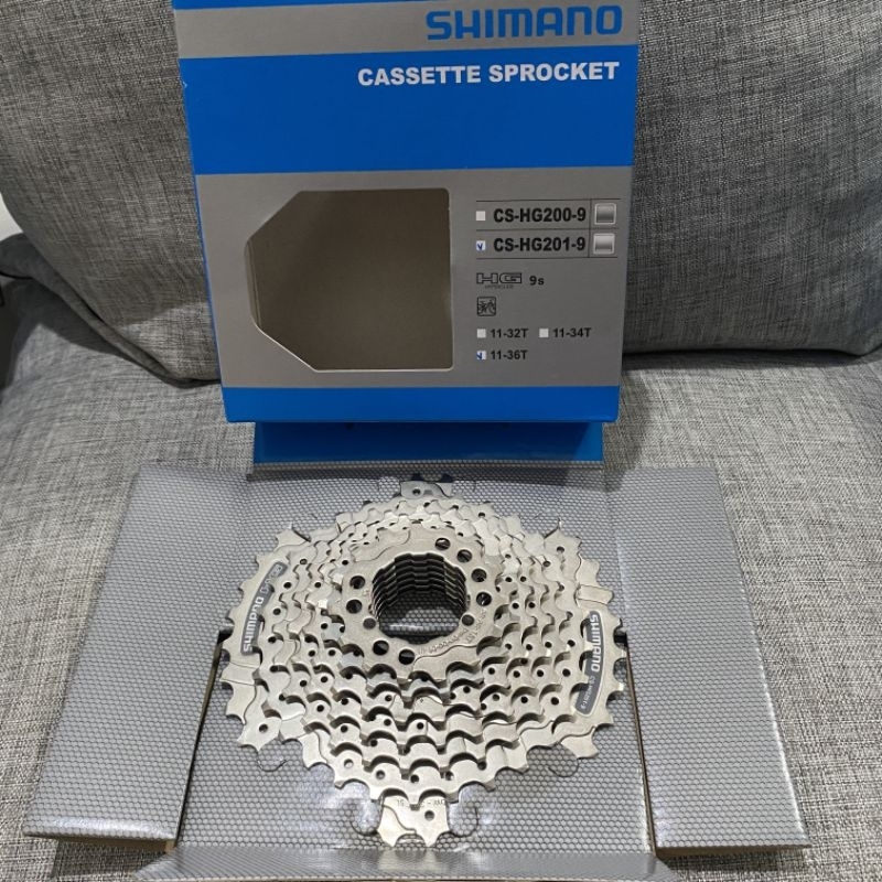 Sprocket Shimano 9speed hg201 11-36T 9 speed / Sproket 9 speed