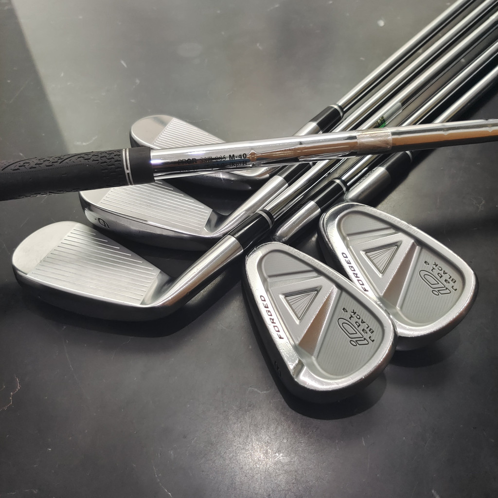 PRGR iD Nabla Black Iron Set 5-P Stick Golf SSIII 085 M40 Flex SR