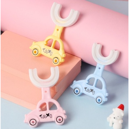 George Baby Teether Tooth Brush Taxi / Sikat Gigi Gusi Bayi Silicone