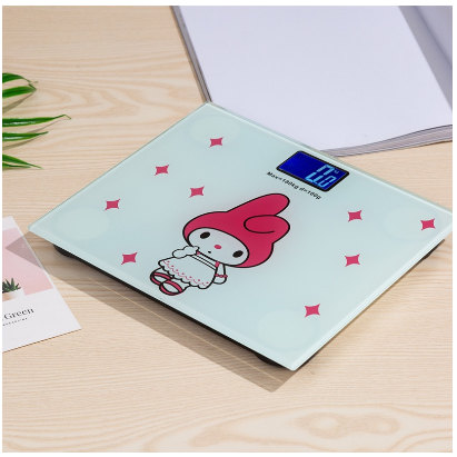 H260 Timbangan Badan Digital Desain Kartun / Body Weight Scale / Timbangan Karakter Free Baterai