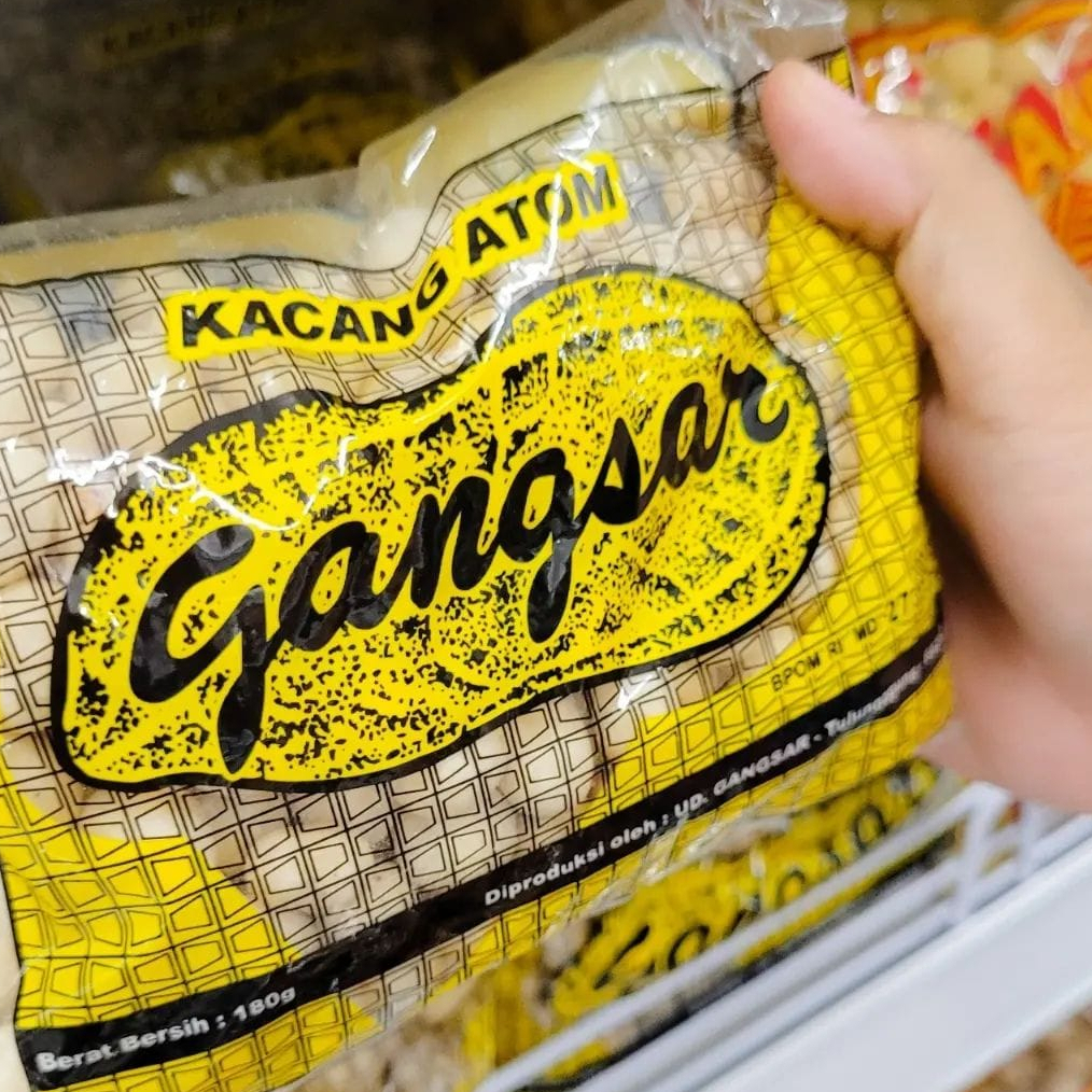 

Kacang Atom Gangsar 180 Gram Makanan Ringan Kacang Shanghai