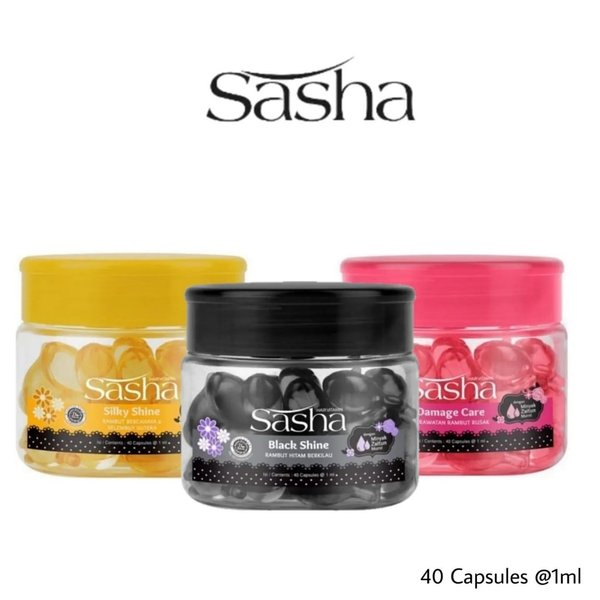 Sasha Vitamin Rambut Jar (40Pc)