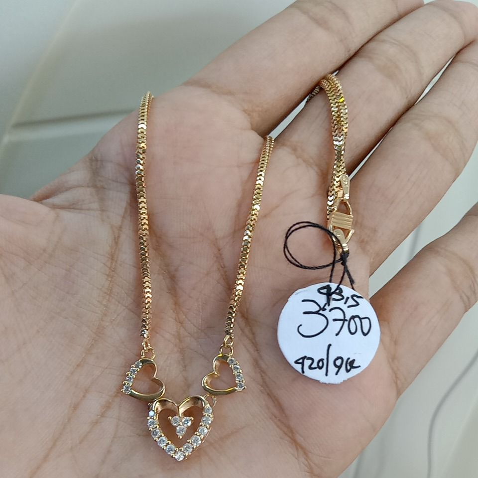 Kalung Emas Asli Model Milano Perhiasan Kadar 9K/420 Toko Emas Biduri Putra