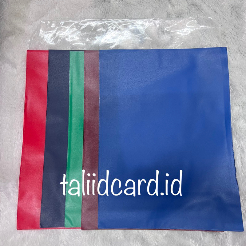 

Sampul plastik Ijasah Kantong Ijasah Kantong STTB ( isi 100 lembar ) uk 25x34 STTB