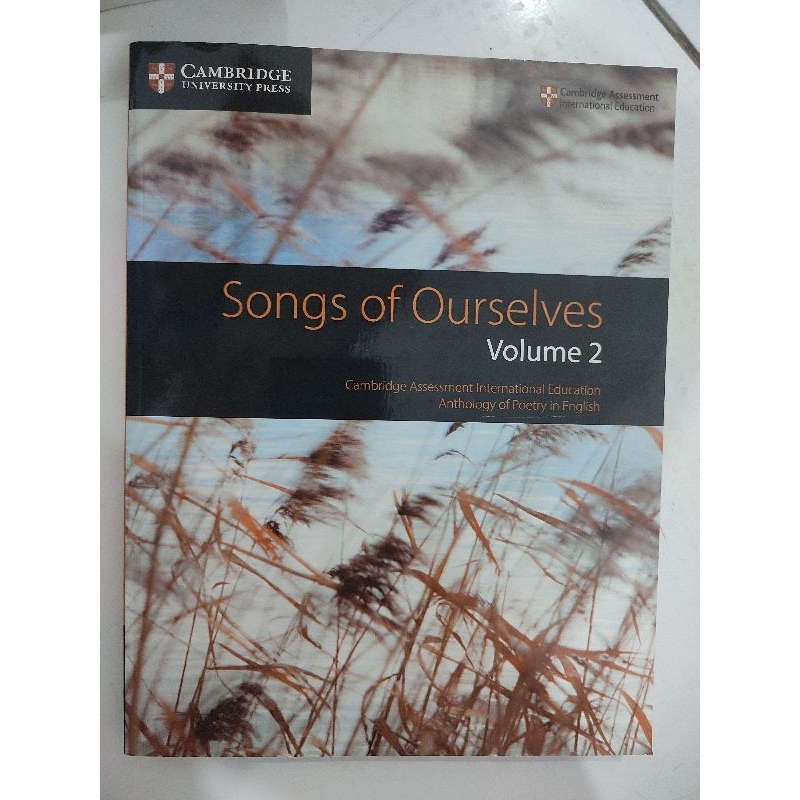 Cambridge Songs of Ourselves Volume 2 NEW BARU