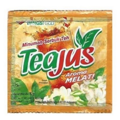 

TEA JUS MELATI RENCENG ISI 10 x 8 GRAM