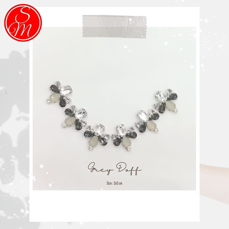 Payet Rangkai Leher Pinggang Lengan Jilbab Kaftan Instan/payet rangkai/mutira rangkai/payet leher/pa