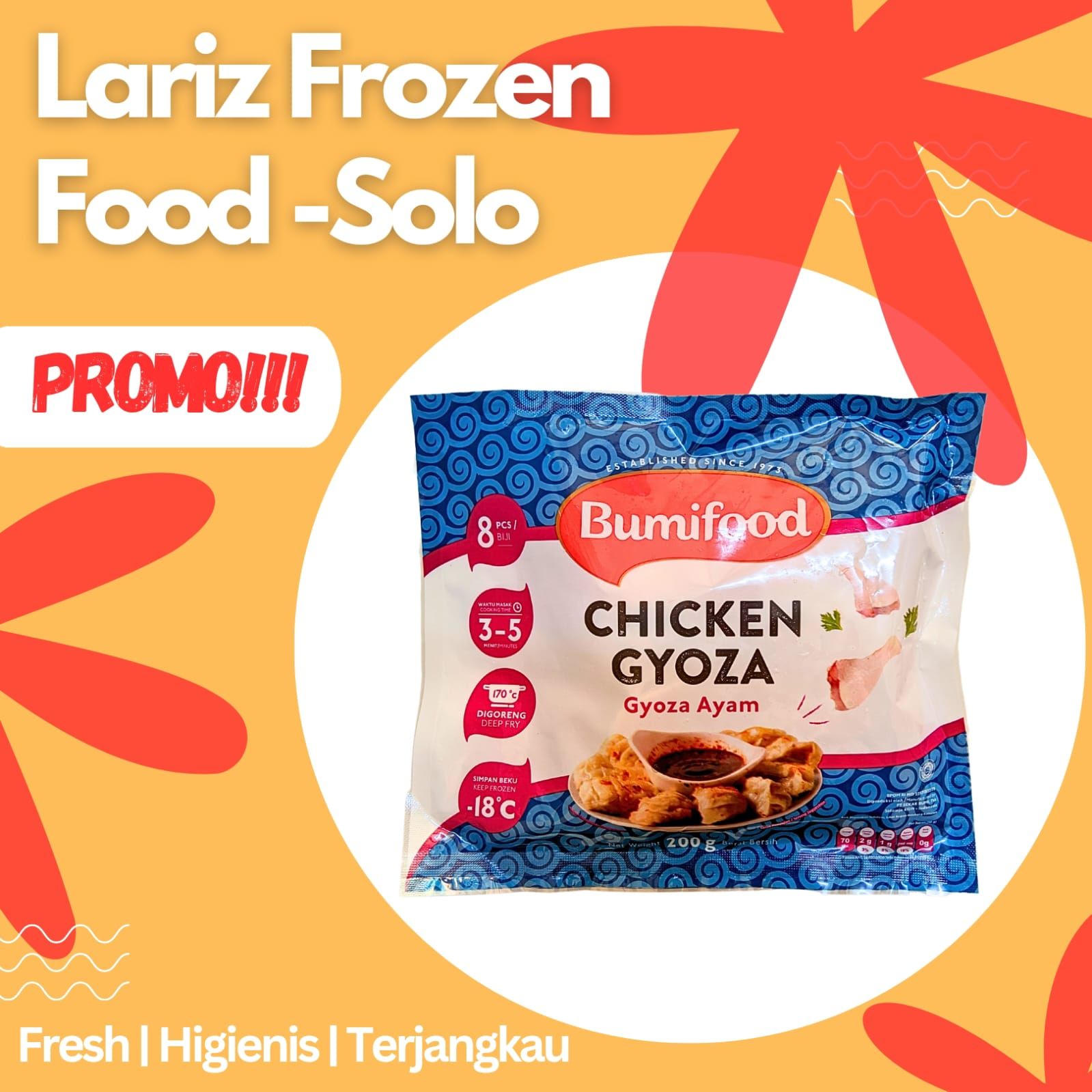 

Bumifood Chicken Gyoza 200 Gr