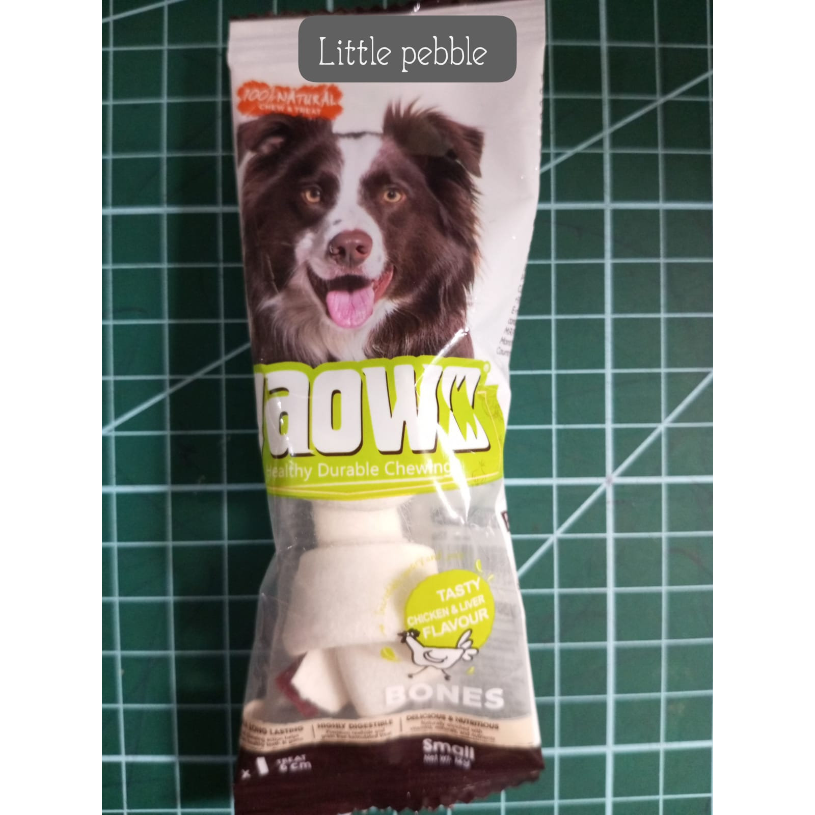 Snack Anjing Gnawlers Yaowo 1pc Healthy Durable Chewing Dog Treats - 12GRAM Bone Small