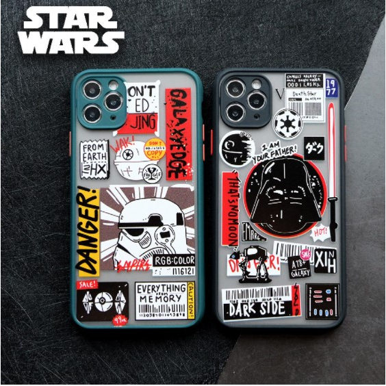 Case Oppo A15 A15S A16 A16S Character STAR WARS Hybrid dove candy pelindung kamera