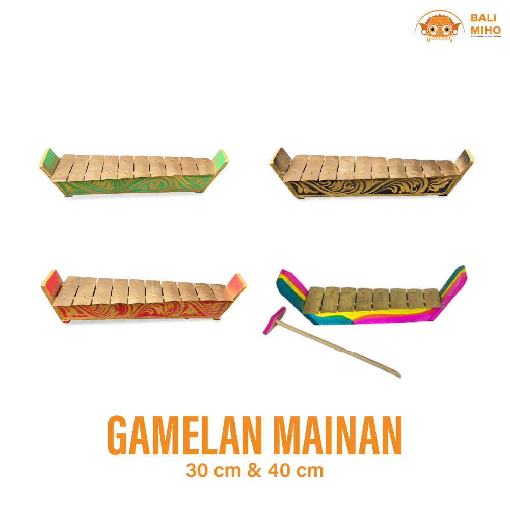 Mainan Gamelan Bali - Xylophone - Gangsa Mini - Mainan Tradisional Bali - Mainan Anak Anak - Tradisi