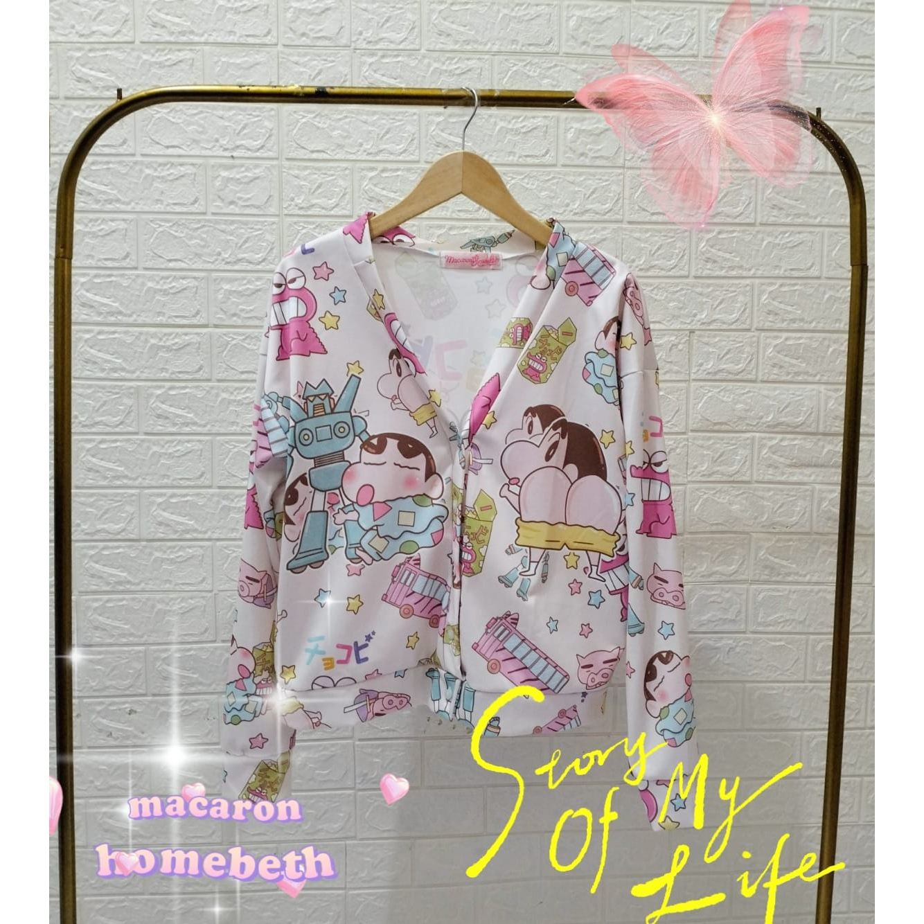 JACKET MACARON HOMBETH IMPORT BKK