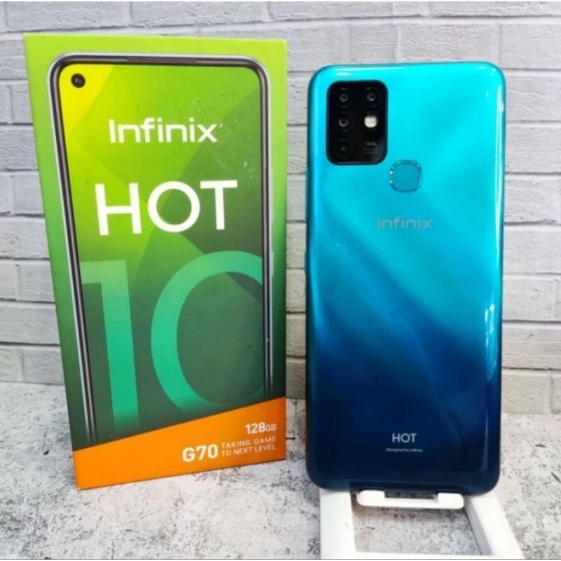 infinix hot 10 ram 6/128 fullset