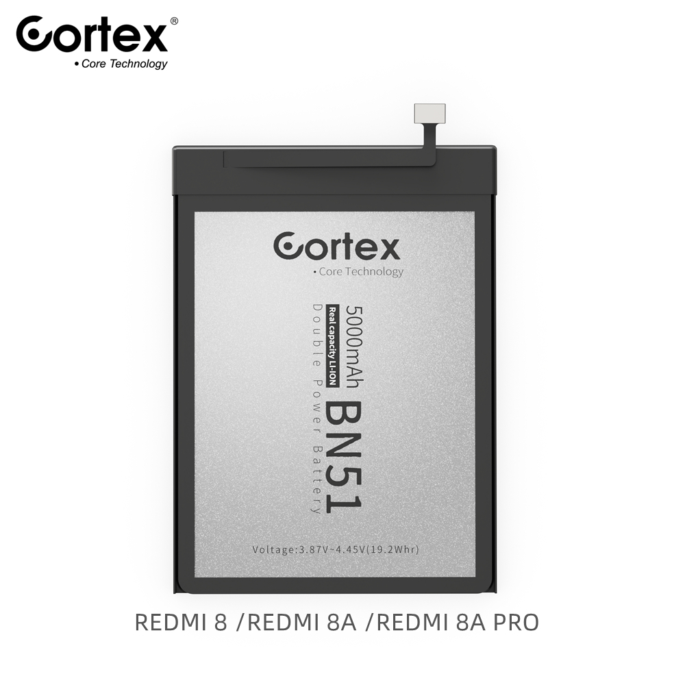 Cortex - BN51 BN 51 Redmi 8 / Redmi 8A / Redmi 8A Pro Original Double Power IC Real Capacity Batre Batrai Baterai Battery