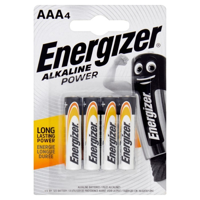 Baterai Energizer Alkaline Power AA / AAA E91 E92 Isi 4 pcs New pack