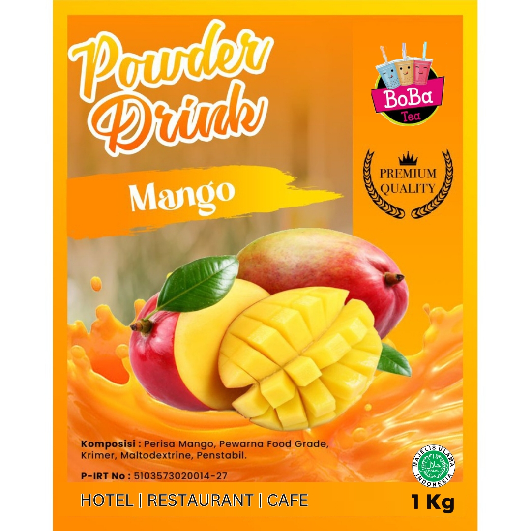 [1kg Premium] Bubuk Minuman Rasa Mangga 1 KG