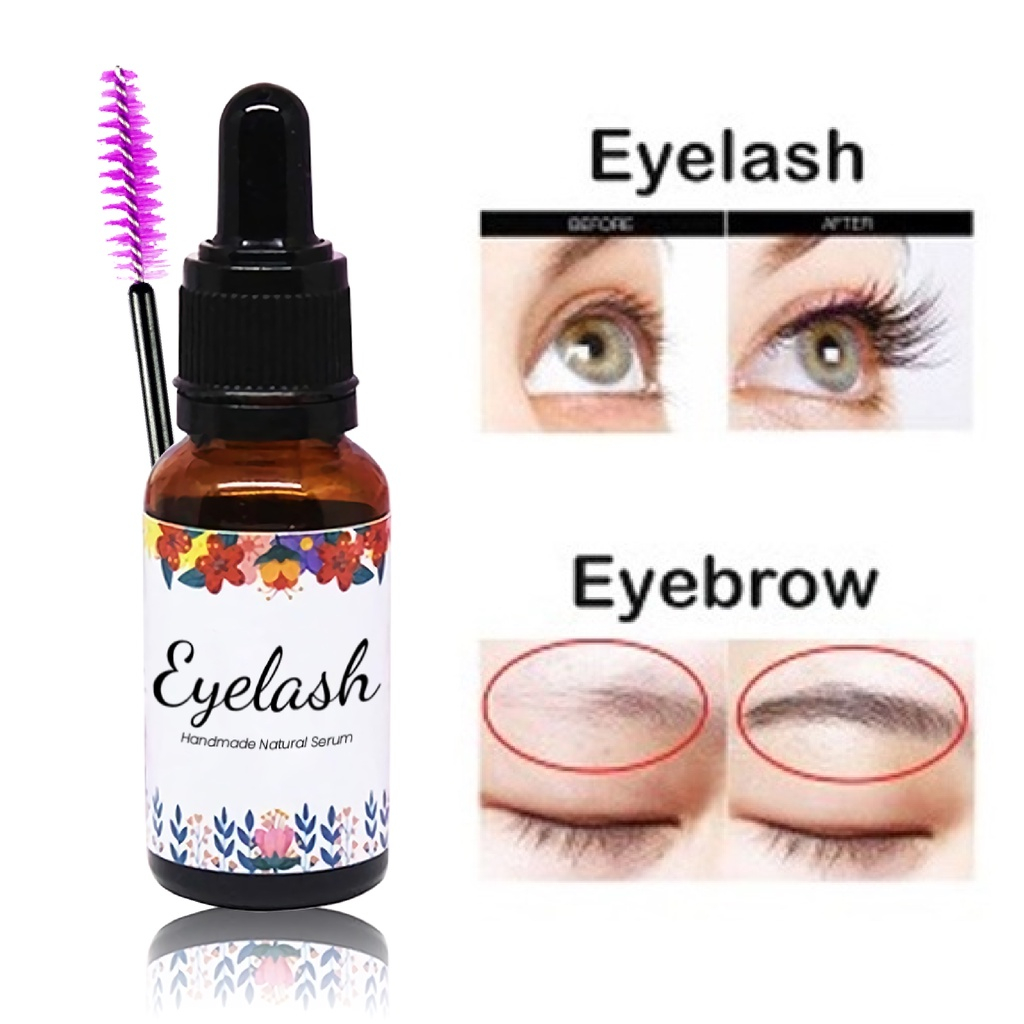 [COD] Oil Lash Serum Pelebat Alis dan Bulu Mata Alami - Serum Bulu Mata